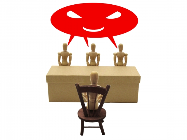 ブラック企業の面接の画像